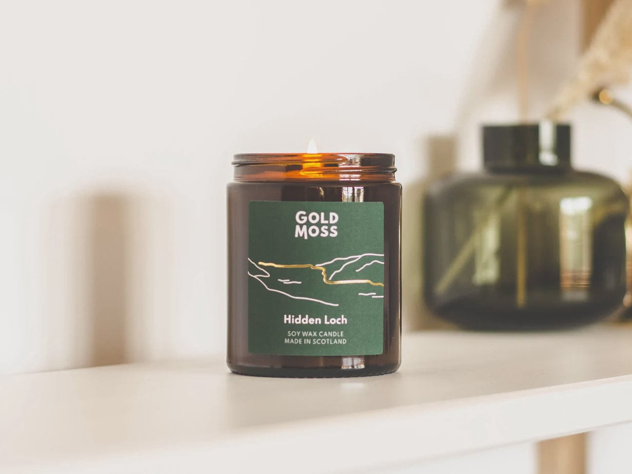 Gold Moss Homewares Gold Moss Hidden Loch Soy Wax Candle