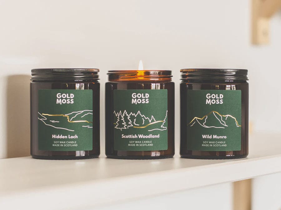 Gold Moss Homewares Gold Moss Hidden Loch Soy Wax Candle
