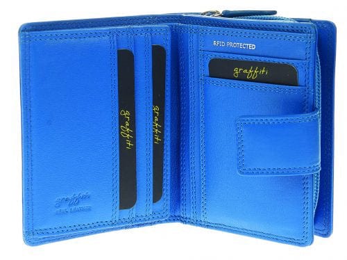 Golunski Accessories Golunski Ladies Wallet Purse Compact Cobalt