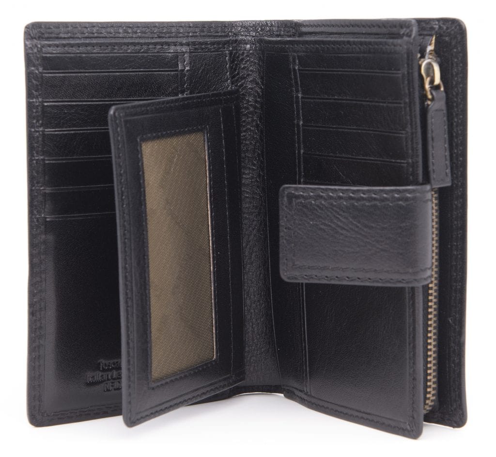 Golunski Accessories Golunski Toscana Ladies Purse Wallet Black