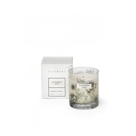 Illumens Illumens Floribunda Rose Scented Candle in Glass