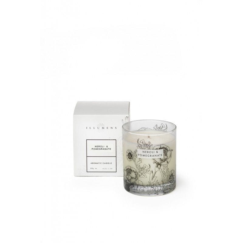 Illumens Illumens Neroli  Pomegranate Scented Candle in Glass