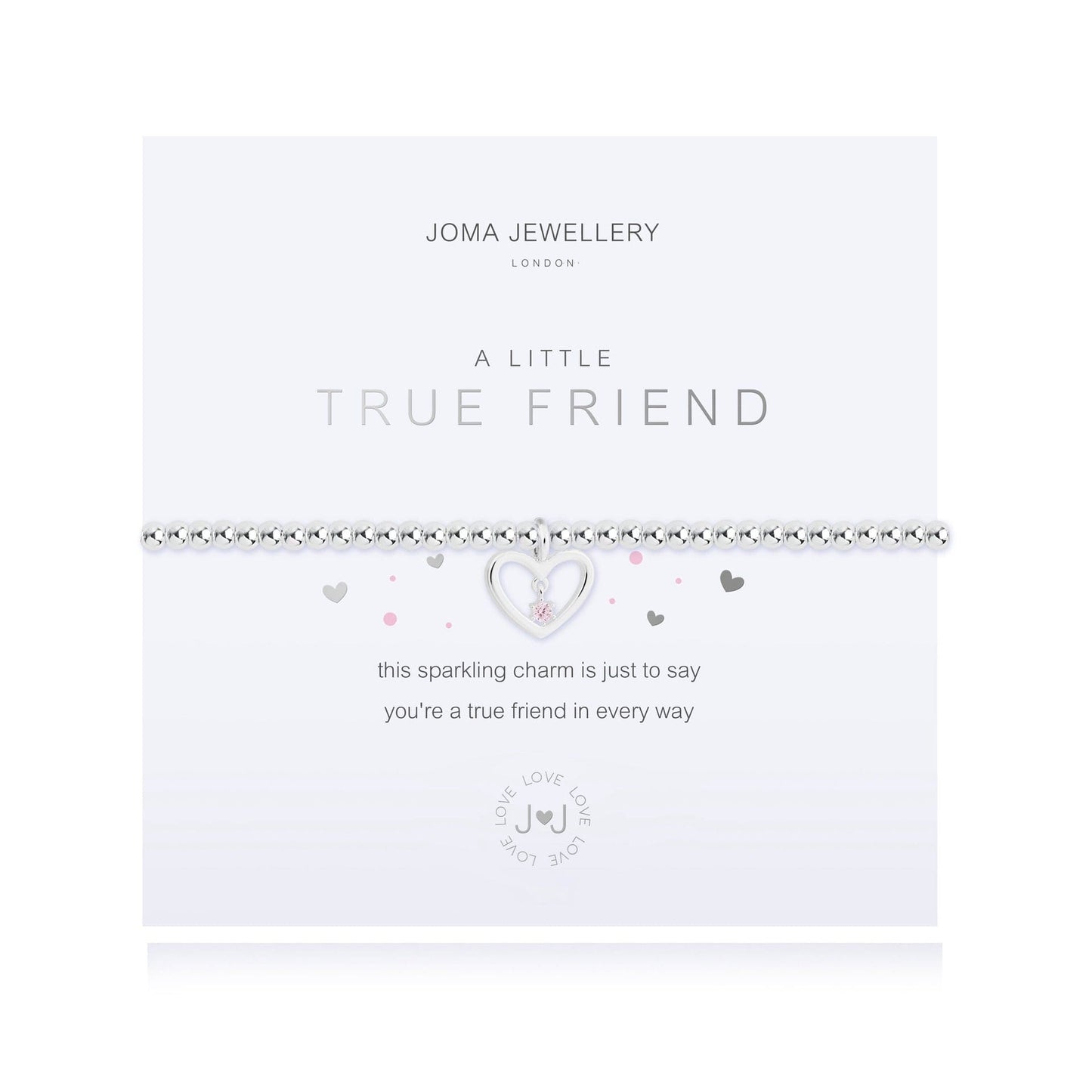 Joma Jewellery Jewellery Joma Jewellery A Little True Friend Bracelet