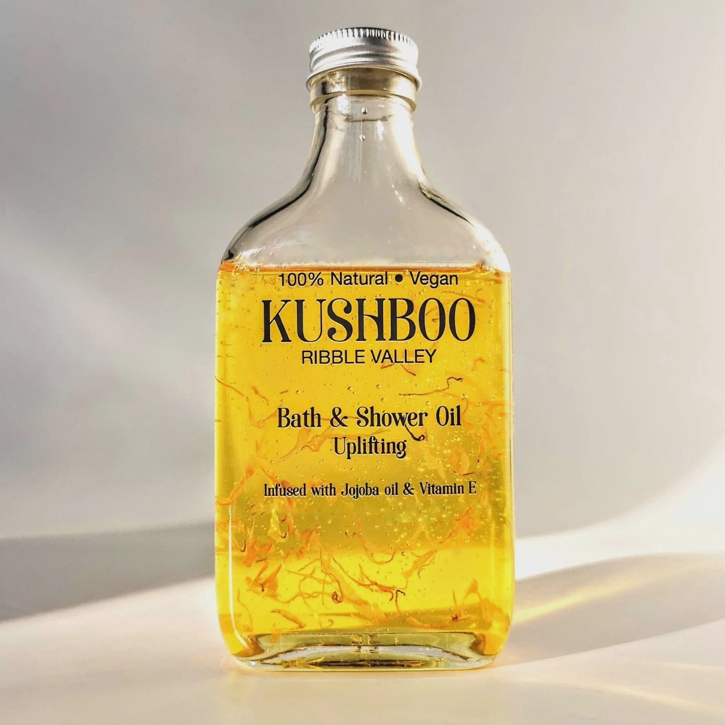 Kushboo Soaps Homewares Kushboo Natural Invigorating Bath & Shower Oil Tall Bottle