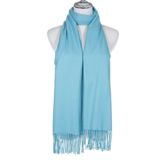 Park Lane Accessories Park Lane Luxury Scarf Pashmina Aqua