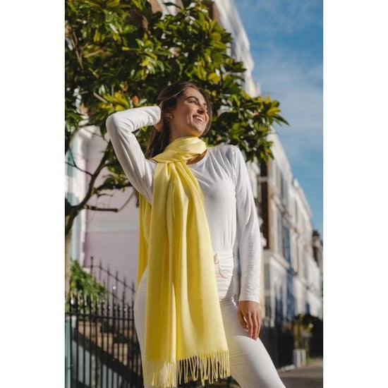 Park Lane Accessories Park Lane Luxury Scarf Pashmina Primrose