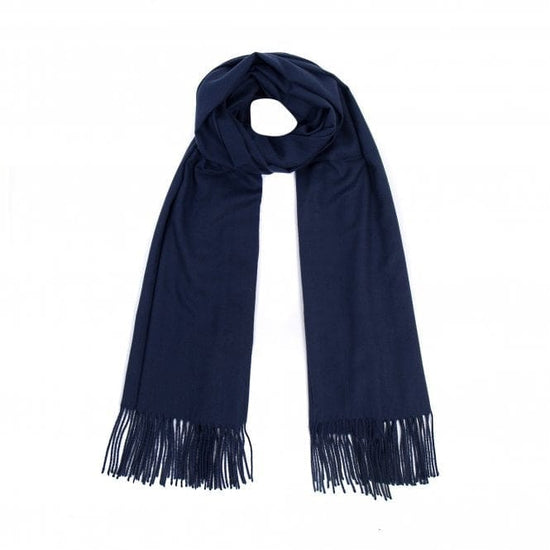 Park Lane Accessories Park Lane Luxury Super Soft Scarf in Navy Blue